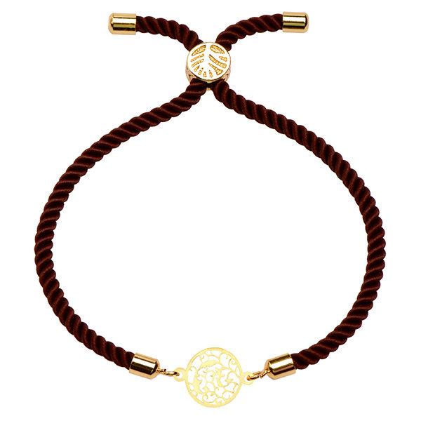دستبند طلا 18 عیار زنانه کرابو طرح نقش و دایره مدل Kr2794|دیجی‌کالا