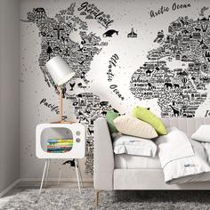 کاغذ دیواری , تزئینی , سفید , طرح مدرن , سیاه , کد (m498038)