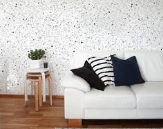 کاغذ دیواری , سفید , سیاه , هنری , مینیمالیستی , کد (m497256)