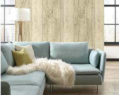 کاغذ دیواری , سفید , طرح چوب , کد (m498036)