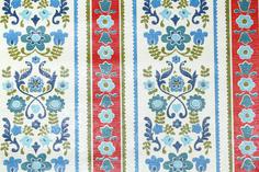 کاغذ دیواری , طرح گل , آبی , سبز , کد (m498143)