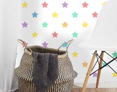 کاغذ دیواری , رنگارنگ , دکور مهد کودک , مناسب اتاق کودک , کد (m497733)