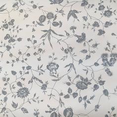 کاغذ دیواری , طرح گل , خاکستری , کد (m496810)