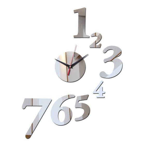 ساعت آینه ای عددی|ایده ها