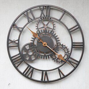 ساعت دیواری کلاسیک فلزی|ایده ها