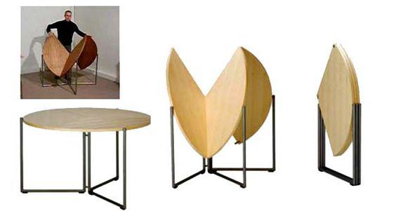 میز جلو مبلی تاشو چوبی طرح گل|ایده ها