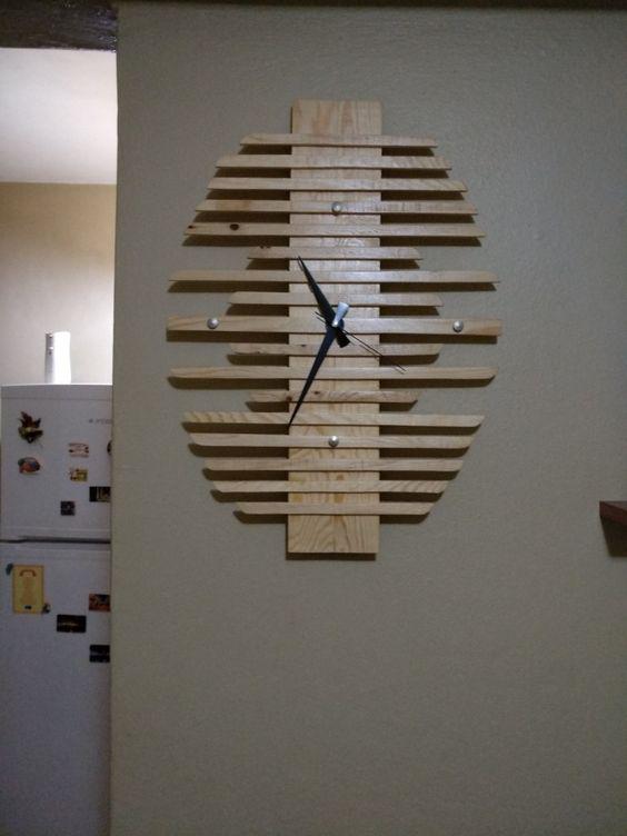 مدل ساعت دیواری چوبی مدرن|ایده ها