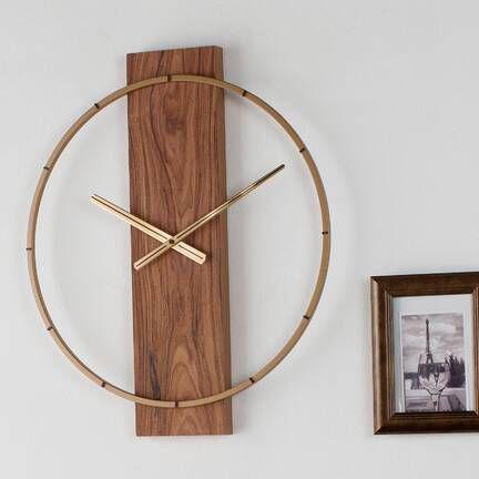 ساعت دیواری چوبی دایره ای|ایده ها
