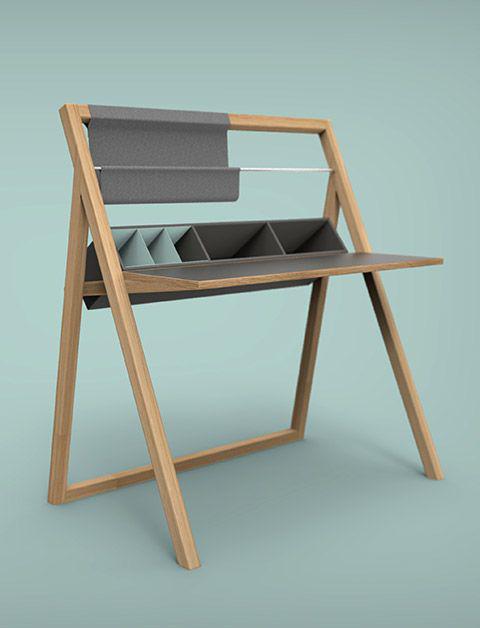 میز تحریر چوبی ساده جادار|ایده ها