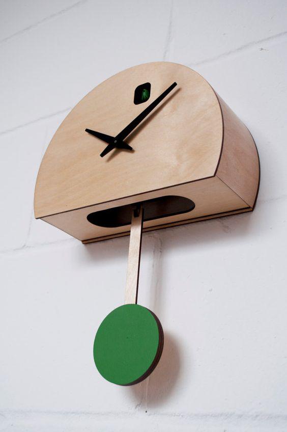 ساعت دیواری پاندول دار چوبی |ایده ها
