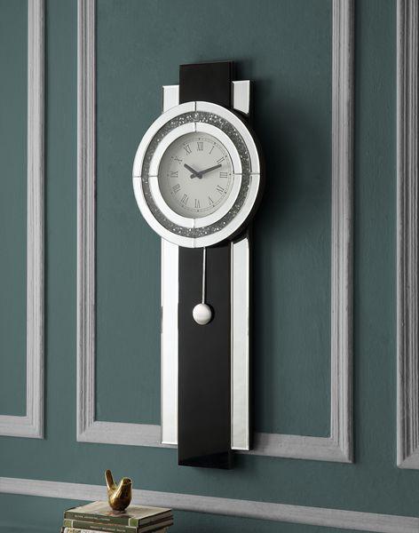 ساعت دیواری پاندول دار مدرن فلزی|ایده ها