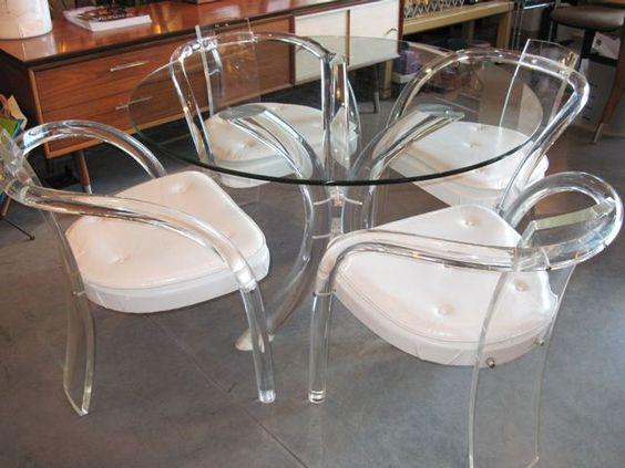 ست میز و صندلی ناهار خوری شیشه ای|ایده ها
