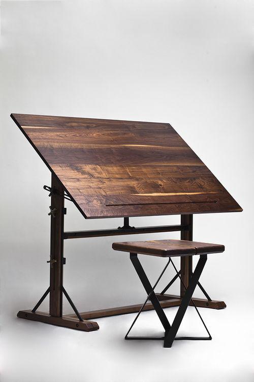 میز تحریر تاشو چوبی قدیمی|ایده ها