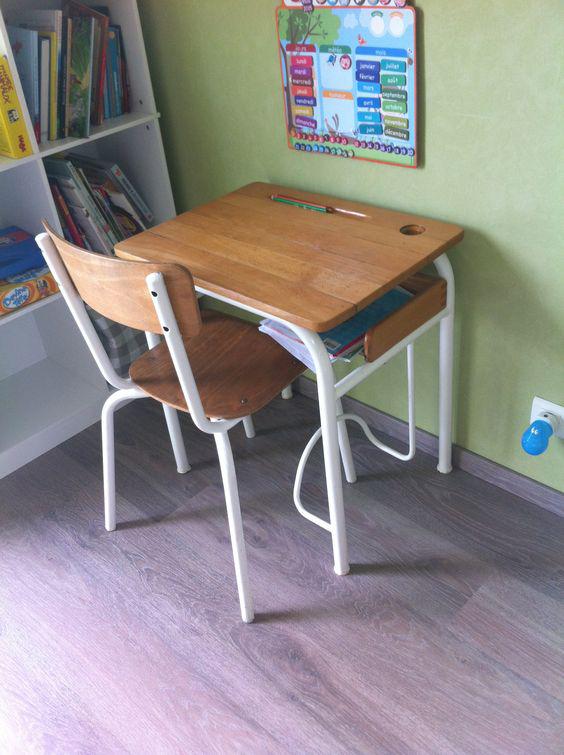 میز تحریر و صندلی چوبی|ایده ها