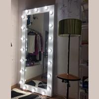 آینه قدی لامپی ( چراغ دار ) قابدار آرایشی و بوتیکی 180 در 80 سانتی متر|پیشنهاد محصول
