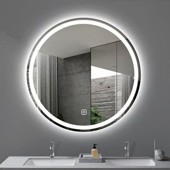 آینه لمسی قطر 60 بک لایت - آفتابی ا Touch mirror|پیشنهاد محصول