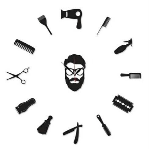ساعت دیواری آرایشگاه مردانه|پیشنهاد محصول