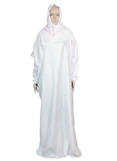 لباس مجلسی زنانه نخی با حجاب عبای خمار|پیشنهاد محصول