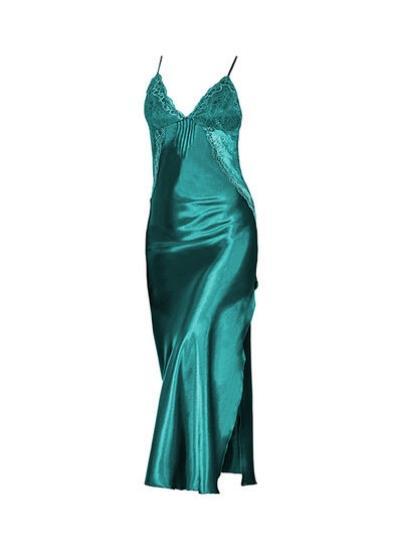تسمه های معمولی لباس شب بلند فیروزه ای|پیشنهاد محصول