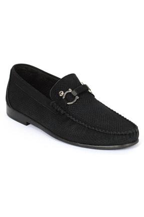 کفش رسمی مردانه سیاه برند pierre cardin 22YPRC000006 ا 2571 Erkek Siyah Nubuk Loafer Ayakkabı|پیشنهاد محصول