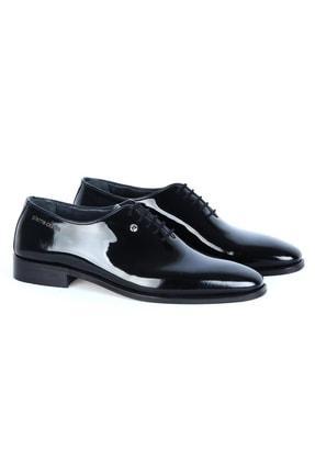 خرید اینترنتی کفش رسمی مردانه سیاه پیر کاردین 22AYC06501 ا 103129 Siyah Rugan Deri Erkek Klasik Ayakkabı|پیشنهاد محصول