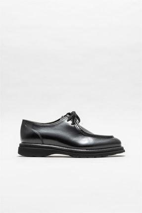 خرید اینترنتی کفش رسمی مردانه سیاه اله MANCHA ا Siyah Deri Erkek Günlük Ayakkabı|پیشنهاد محصول