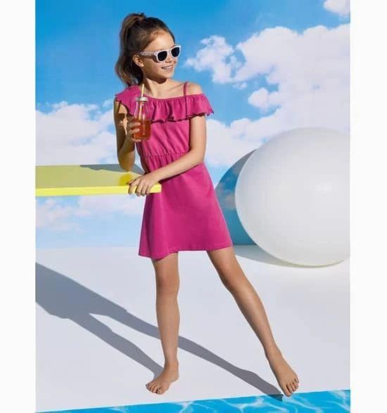 پیراهن ساحلی دخترانه برند پپرتس آلمان مناسب 10تا12سال|پیشنهاد محصول