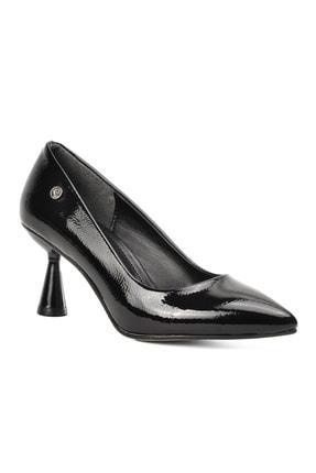 کفش پاشنه دار زنانه سیاه برند pierre cardin WPC-51642 ا Pc-51642 Siyah Kırışık Kadın Stiletto|پیشنهاد محصول