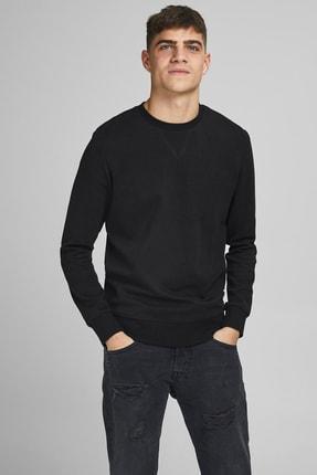 پلیور مردانه سیاه برند jack jones JJEBASIC SWEAT CREW NECK ا Jjebasıc Sweat Crew Neck Siyah Erkek Sweatshirt|پیشنهاد محصول