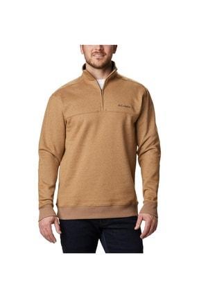 خرید اینترنتی ژاکت مردانه قهوه ای کلمبیا TXA3A3BB289682 ا Hart Mountain Iı Half Zip Erkek Ceket (yurt Dışından)|پیشنهاد محصول