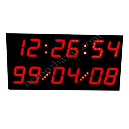 ساعت دیجیتالی با قاب توکار تقویم دار سایز ۴۰*۲۰ سانتیمتر|پیشنهاد محصول