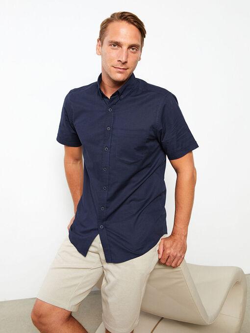 پیراهن آستین کوتاه مردانه ال سی وایکیکی ا lc waikiki | S2KP70Z8-|پیشنهاد محصول