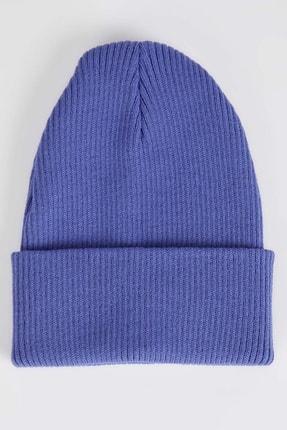 کلاه زمستانی زنانه آبی دیفاکتو R7545AZ22WN ا Kadın Basic Triko Bere|پیشنهاد محصول