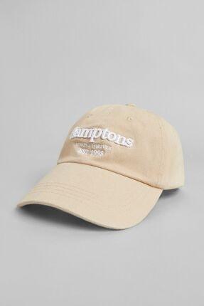 کلاه کپ زنانه بژ برشکا 04465423 ا Yazılı Şapka|پیشنهاد محصول