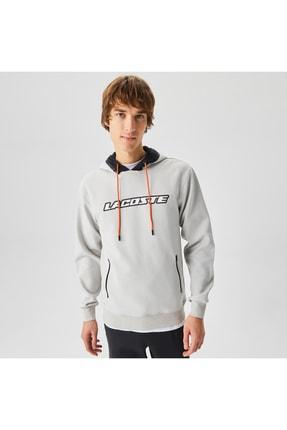 خرید اینترنتی هودی مردانه طوسی لاکوست SH2330 ا Men's Sweatshirt|پیشنهاد محصول