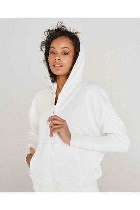 سوییشرت زنانه سفید برند hummel 921547 ا Sumatra Kadın Sweatshirt|پیشنهاد محصول