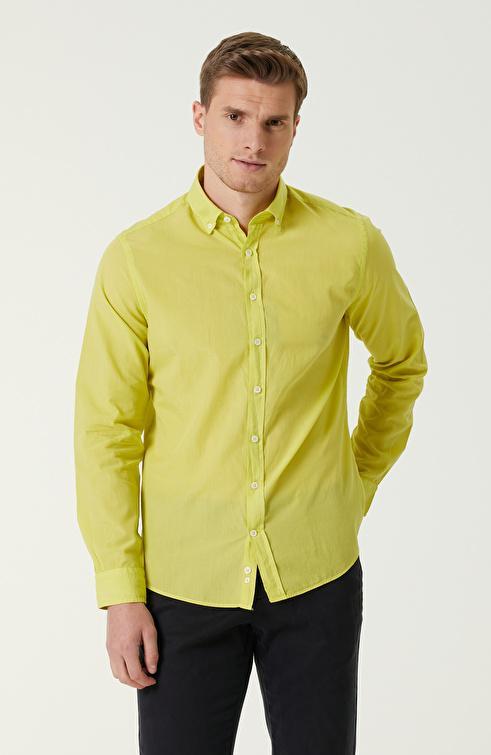 پیراهن مردانه برند نتورک ( NETWORK ) مدل پیراهن یقه دکمه دار راحت سبز مناسب - کدمحصول 240992|پیشنهاد محصول