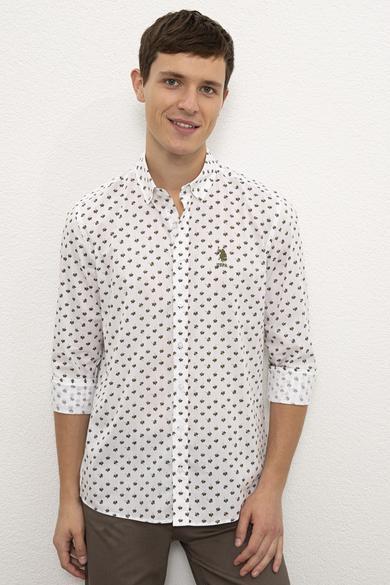 پیراهن مردانه برند پولو ( US POLO ASAN ) مدل پیراهن سفید آستین بلند - کدمحصول 261656|پیشنهاد محصول