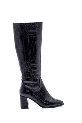 چکمه زنانه سیاه برند derimod 22WFE2525E3 ا Kadın Topuklu Çizme|پیشنهاد محصول