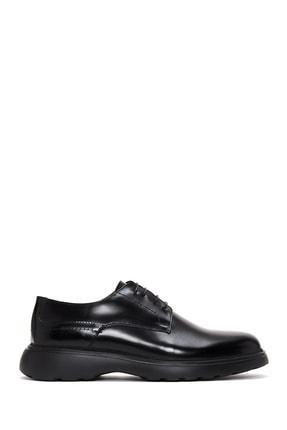 خرید اینترنتی کفش رسمی مردانه سیاه دریمد 22WFD621922 ا Erkek Deri Casual Ayakkabı|پیشنهاد محصول