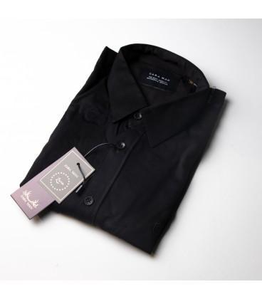 پیراهن مشکی کرپ کش (700130)|پیشنهاد محصول