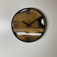 ساعت دیواری چوبی 40 سانت|پیشنهاد محصول