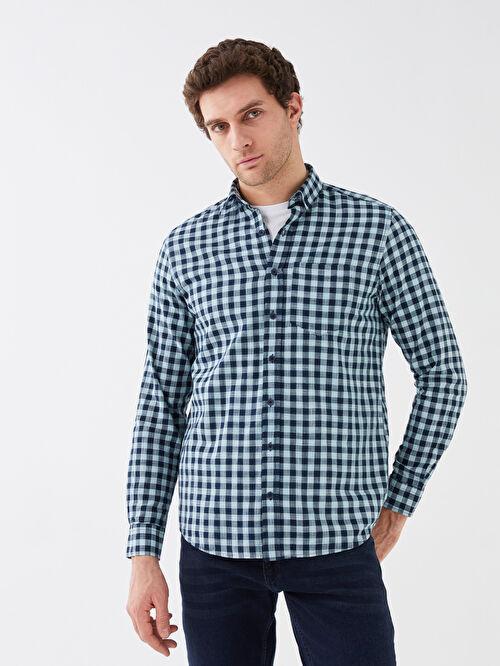 پیراهن مردانه - محصول برند LCWAIKIKI Classic ال سی وایکیکی ترکیه - کد محصول : lc_waikiki-6188813|پیشنهاد محصول