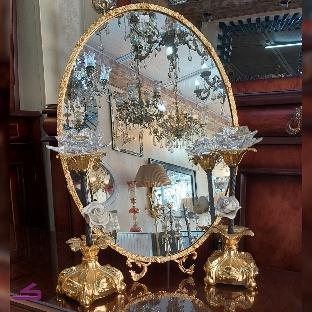 آینه و شمعدان طلایی شروین 60 – فا|پیشنهاد محصول