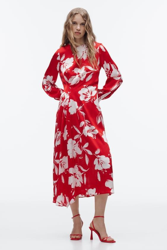 لباس رسمی طرحدار زنانه - محصول برند زارا ترکیه - کد محصول : zara-239674150|پیشنهاد محصول