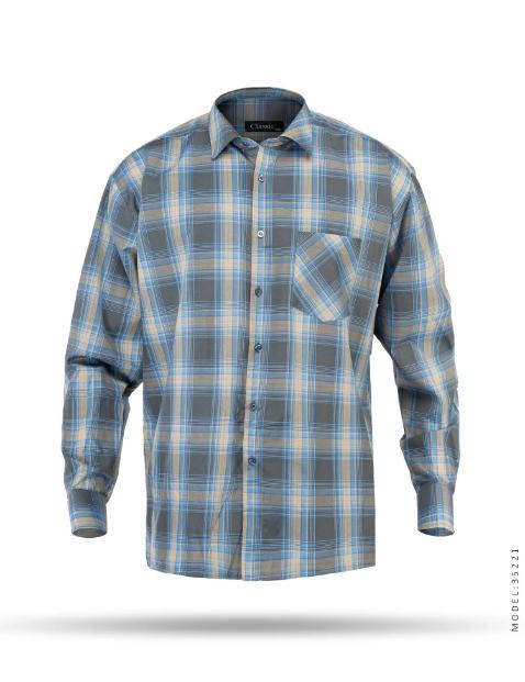 پیراهن چهارخانه مردانه Selin مدل 35221|پیشنهاد محصول