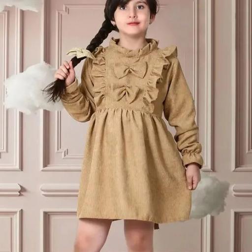 پیراهن سارافون کبریتی چین دار»دخترانه»بچه گانه سای|پیشنهاد محصول