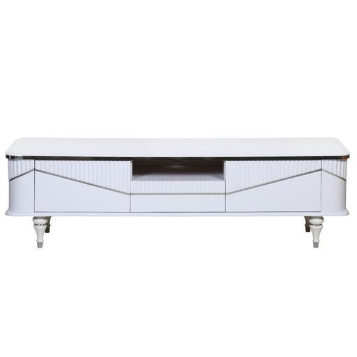 میز تلویزیون مدرن چوب مدل m40 سفید|پیشنهاد محصول