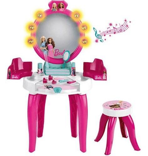 مجموعه میز آرایش باربی klein Barbie® Schminktisch mit Hocker inkl. Zubehör - mit Licht & Sound, pink|پیشنهاد محصول