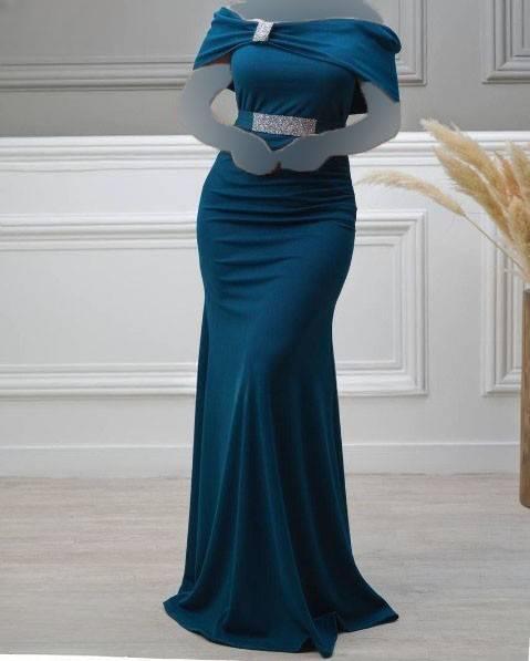 لباس مجلسی و شب ماکسی مدل رویا - سرمه ای / سایز2- 42/44 ا Dress and long night|پیشنهاد محصول